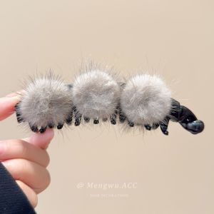 MENGWU | Large Volume Hair Styling French Fluffy Ball Clip