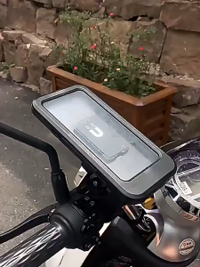 Motorcycle Bicycle Waterproof Phone Holder Supports Universal Mobile Phone Gps 360-Degree Rotating Adjustable Holder