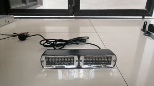 12V Red-Blue Dashboard Blinker Emergency Light (8 inches)