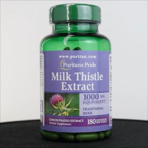 Viên Uống Hỗ Trợ Gan Puritans Pride Milk Thistle Extract Của Mỹ 1000mg 180 Viên