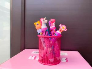 Bút Bi 10 Ngòi Đa Năng Siêu Dễ Thương Bút Bi Bấm 10 Màu Mực Có Thể Thay Đổi Ngòi Tiện Dụng