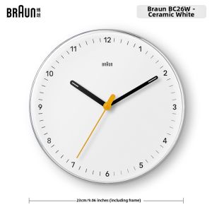 Braun | Silent and Simple Stylish Wall Clock