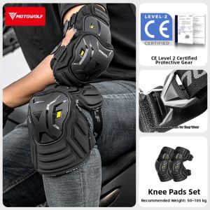 MOTOWOLF | Fall-Resistant Insulated Knee Pads