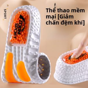 XIANZHAO | Miếng lót giày thể thao Li Ning cho nam và nữ mùa hè thoáng khí thấm mồ hôi đệm cao su chống sốc Zoom chống mệt khi đứng lâu