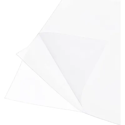 25PCS A4 Size Double Sided Tape Sheets 8.3x11.8Inch Strong PET Adhesive Tap Sheet for Arts Craft Photo Albums Making 0.1mm Thick