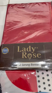 Sarung Bantal California & Lady Rose - 1 Pcs isi 2 Sarung Bantal PREMIUM