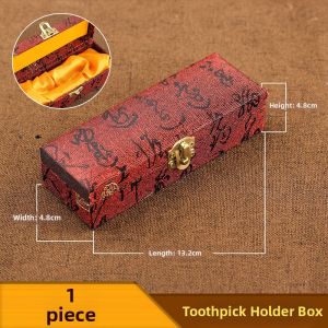 Ebony Wood Creative Portable Solid Wood Incense Tube