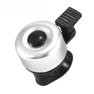 PINMOAP Bicycle Bell In Multiple Colors Thumb Operated For Safe Riding Suitable For Mountain Bikes Folding Bikes Adult Bikes