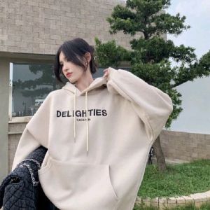 Sweater Hoodie Delighties Oversize - Sweater Hoodie Pria dan Wanita