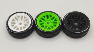 1/8 RC Off Road Car Tires And Wheels Rims 17mm Hex Rubber Buggy Tyres For 1:8 RC Off-Road Car HSP Hobao ARRMA Traxxas Redcat VRX