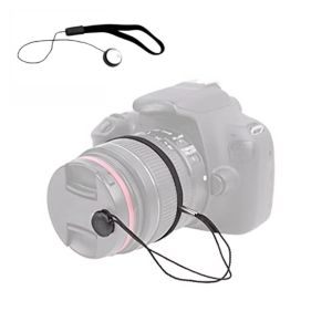 1/3/5 Pcs Camera Lens Cap Leash Keeper Holder with Elastic String Compatible with Universal DSLR SLR Mirrorless Cameras Video