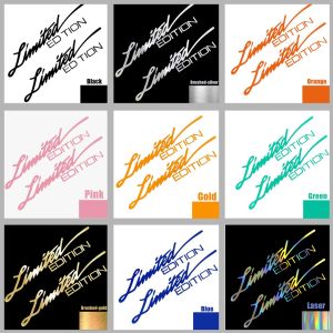 Car Reflective Sticker Limited Edition Creative Motorcycle Decals Auto Vinyl Sticker Car-styling Decal