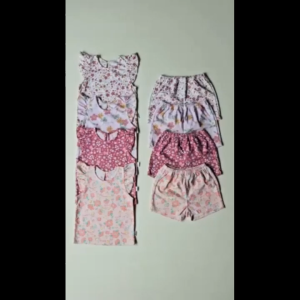 BOHOPANNA PANNA DAILY - SET BABY GIRL PRINT - SET KIDS GIRL PRINT - SET RUFFLE BABY GIRL - SETELAN BAJU ANAK PEREMPUAN - SET BAJU ANAK - BAJU DAN CELANA ANAK