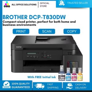 Brother DCP-T830DW Ink Tank Printer with Starter Ink