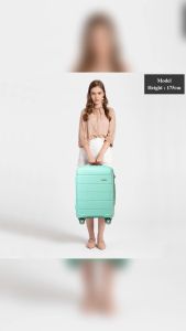 SEA CHOICE Koper Kabin PP FIBER Hardcase Classic Large Bagasi Travel TasTSA Lock- Set 20/24/28 inch