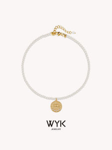 WYK | Evil Eye Pearl Necklace Women High-end