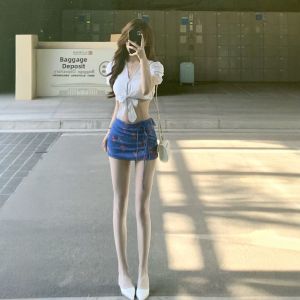 CHANGTONG | Stylish Printed Top and Skirt Set Summer