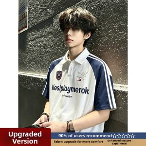 LIUBU | Colorblock Stylish Summer Polo Tshirt