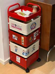 ZHUOHE | Dopamine Moving Storage Cart Shelf