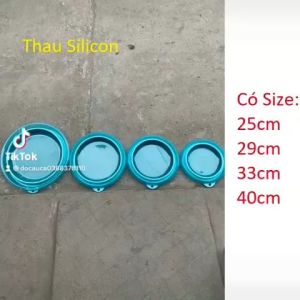 Thau Silicon Chậu Trộn Mồi Chất Liệu Silicon Cao Cấp - TTM03