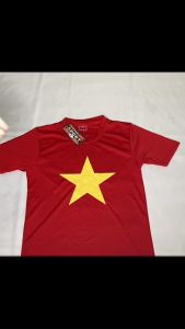 [ Hàng Xịn ] Áo Cờ Đỏ Sao Vàng Việt Nam Cao Cấp - Size Trẻ Em và Người Lớn