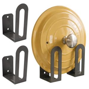 4Pcs Kitchen Pot Lid Rack / Pot Cover Cutting Board Holder / Sink Sponge Shelf / Bathroom Wall Mounted Organizer Rack