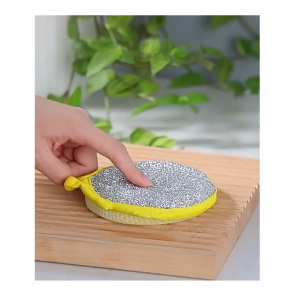 Set 3 Miếng Bọt Biển Rửa Chén Bát 2 Lớp Cọ Xoong Nồi Giẻ Rửa Bát Đĩa Đa Năng Siêu Tạo Bọt