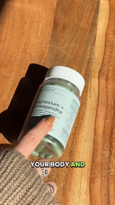 Magnesium + Ashwagandha Regulation Of GABA Improve Sleep And Relieve Stress 90Caps