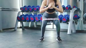 Yoga Resistance Bands 瑜伽健身提臀消脂提拉带伸缩带 Fitness Elastic Stripe Gym Body Building Burn Fat Body Shaping