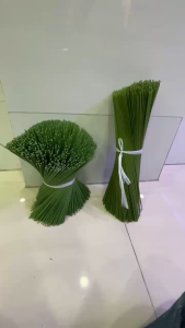 Kẽm bó 100 cây (95-100 cây) kẽm làm hoa 30-40cm que kẽm bọc nhựa xanh làm thân hoa giả hoa giấy nhún hoa giáp