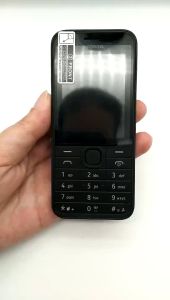 สำหรับ Nokia 208ซิมการ์ดคู่ของแท้2G/3G GSM แป้นพิมพ์1.3MP โทรศัพท์มือถือ