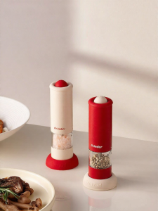 onlycook | Electric Black Pepper Sea Salt Grinder Charging