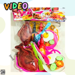 IST Mainan Masakan Ikan Nasi Goreng 8pcs Kantin Ceria KS-210