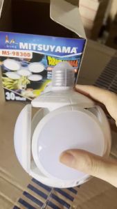 Lampu LED Bohlam 30Watt Model Dragon Ball 5 Sisi Mitsuyama MS 9830D - Bohlam Model Dragon Ball /LED UFO Lamp SX 60 Watt Lampu Model Bola MS 9830D 30 Watt Mitsuyama / LAMPU LUCU / Lampu Unik - TOKO SINAR AUDIO