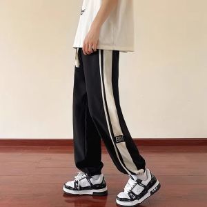 Quần Dài Nam Mùa Hè Ice Silk Mỏng Quần Dài Thể Thao Thường Ngày Quần Dài Ống Đứng Quần Dài Thẳng Quần Dài Mùa Hè