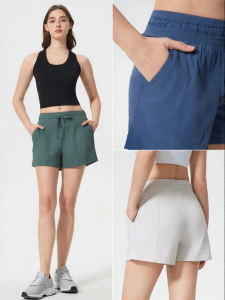 Rope Tied Loose Cooling Breathable Quick Drying Fitness Shorts