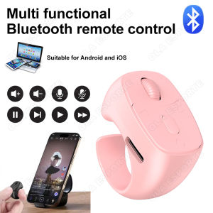 NEW Scrolling Ring Wireless Finger Shutter Remote Control Page Turner Phone Controller Camera Shutter Selfie Button For Video