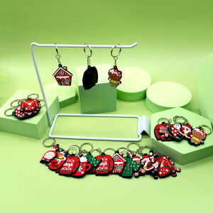 Christmas Style Keychain & Stylish Creative Car Key Ring: Enhance Your Style with Unique Accessories