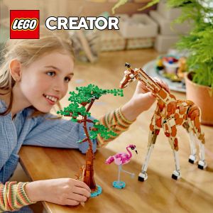 LEGO Creator 31150 Wild Safari Animals 3in1 Set (780 Pieces) Mainan Susun (9 Tahun+)