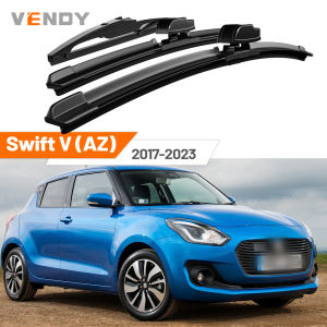 For Suzuki Swift V AZ 2017-2023 2018 2019 2020 2021 2022 Front & Rear Windshield Wiper Blades Windscreen Wipers Set Accessories