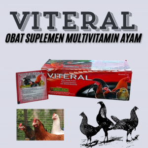 VITERAL 5 GRAM (1 SASET) - Obat Suplemen Multivitamin Ayam