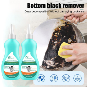 Black Scale Remover Gel – Heavy-Duty Cookware Cleaner for Stubborn Stains | Restores Shine to Pot Bottoms | Non-Toxic & Eco-Friendly Formula