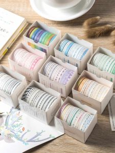 Fine Colorful Decorative Tape Set 10 Rolls