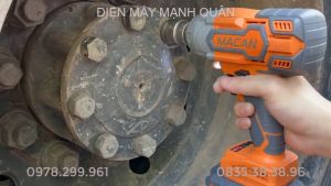 [ NỘI ĐỊA TRUNG] Máy Siết Bulong MACAN 21Vf Lực Siết Khủng 880Nm 2 Pin Động Cơ Không Chổi Than Tặng Phụ Kiện Như Hình