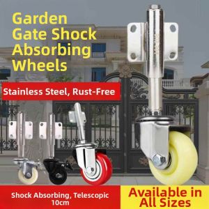 JIAXU | Shock Absorbing and Height Adjustable Swivel Caster Wheel 3 Inches