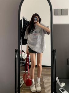 American Style Stylish Letters Peace Dove Print Plus Size Short Sleeve T-shirt Female Summer Loose Slimming and All-Matching Couples Tops