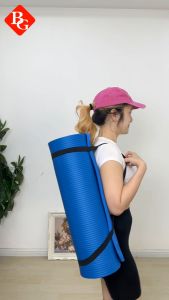 BG Sport Yoga Mat Flexible for Home Workout and Non Slip Yoga Exercise Yoga Mat Model-6016 (15mm)