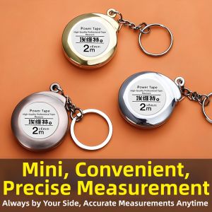 LUTUMEI | Mini Portable Soft Steel Retractable Measuring Tape 2m