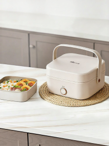 [China Plug Without Adapter] Bear | Electric Rice Box with Heating Cooking Steaming and Antimicrobial Functions