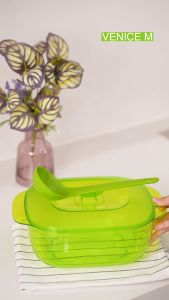 Sean Jaya Venice Serving Set M dengan Mangkok Sayur Hijau